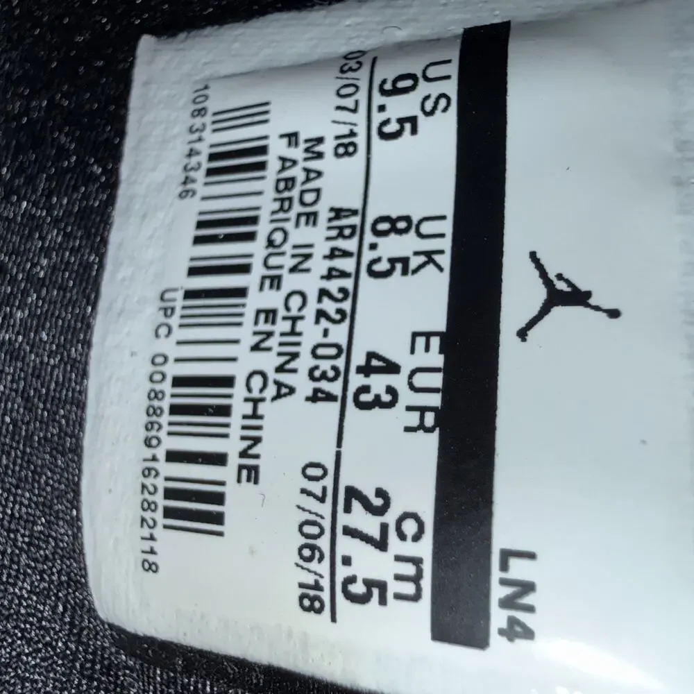 RARE Air Jordan 7 Retro Low ‘Bordeaux’ Size 9.5 With Original Box